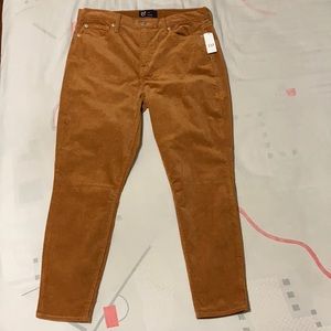 Ochre Brown GAP High Rise Legging Skimmer w/ Stretch